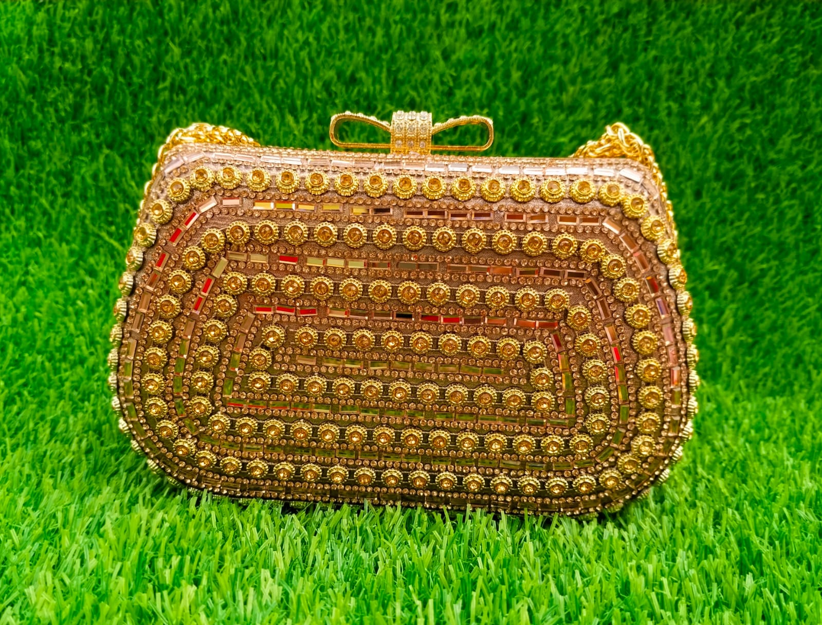 China product Fashion Bag light weight ladies bag one chamber stone party bag for female- 1 piece